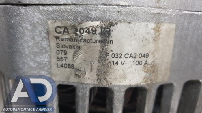 Dynamo from a Fiat Doblo Cargo (263) 1.6 D Multijet Dualogic 2013