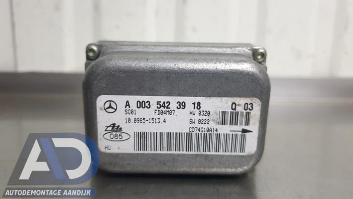 Begagnade Esp Duo-sensor Mercedes C Combi AMG (S203) 5.4 C-55 AMG V8 24V Pris € 34,99 Marginaltabell erbjuds av Autodemontage Aandijk
