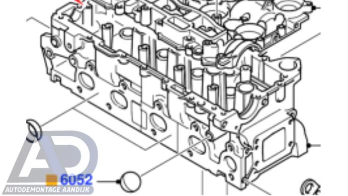 Usagé Culasse Ford C-Max (DM2) 1.6 TDCi 16V 109 Prix € 149,99 Règlement à la marge proposé par Autodemontage Aandijk