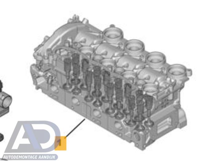 Usados Culata Peugeot Partner Tepee (7A/B/C/D/E/F/G/J/P/S) 1.6 HDI 90 16V Phase 1 Precio € 149,99 Norma de margen ofrecido por Autodemontage Aandijk