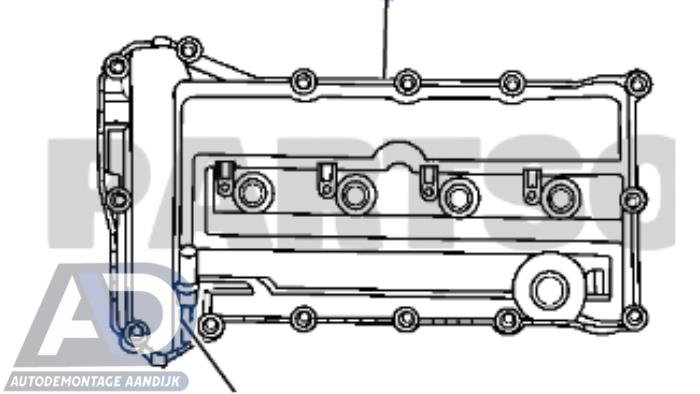 Gebrauchte Ventildeckel Dodge Caliber 1.8 16V Preis € 79,99 Margenregelung angeboten von Autodemontage Aandijk