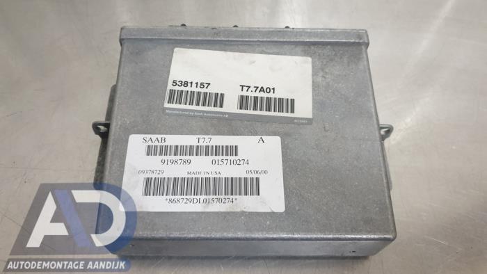 Used Engine management computer Saab 9-5 Estate (YS3E) 2.3t 16V Price € 99,99 Margin scheme offered by Autodemontage Aandijk