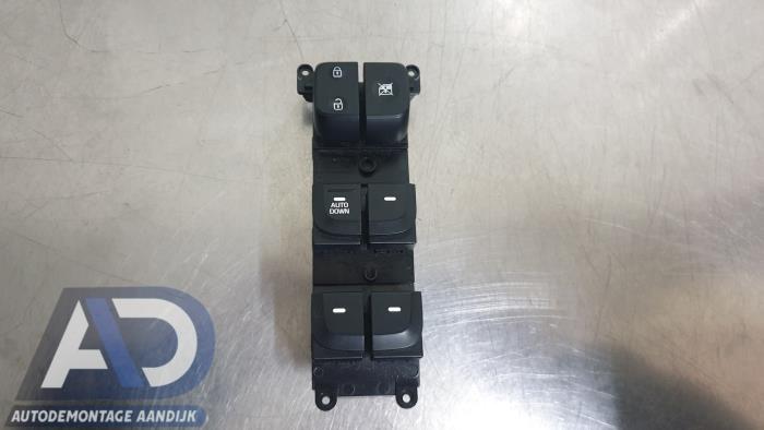 Usados Interruptor de ventanilla eléctrica Hyundai i10 (B5) 1.0 12V Precio € 24,99 Norma de margen ofrecido por Autodemontage Aandijk