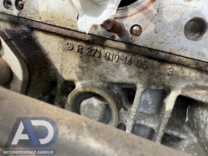 Used Engine crankcase Mercedes C Sportcoupé (C203) 1.8 C-180K 16V Price € 499,99 Margin scheme offered by Autodemontage Aandijk