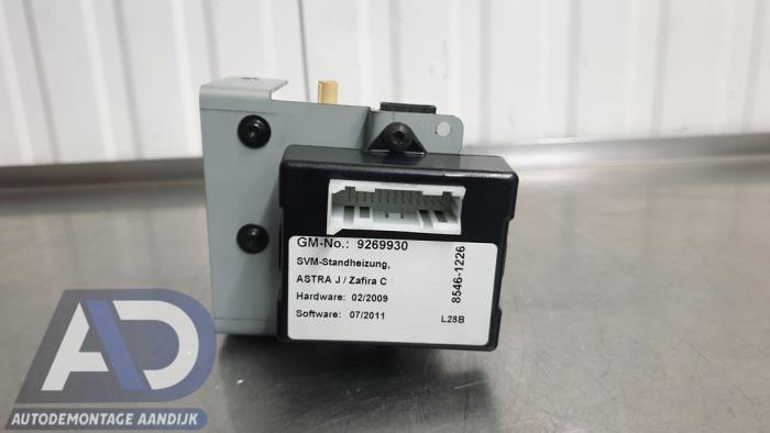Auxiliary heating control unit
