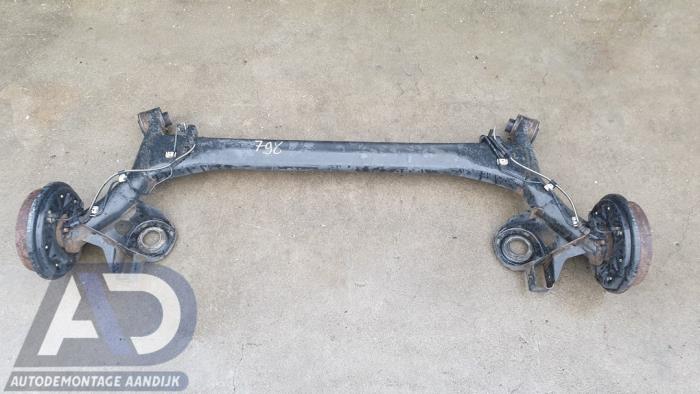 Gebrauchte Hinterachse Vorderradantrieb Skoda Fabia II (5J) 1.2i 12V Preis € 99,99 Margenregelung angeboten von Autodemontage Aandijk