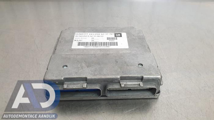 Used Engine management computer Opel Astra G (F08/48) 1.6 Price € 39,99 Margin scheme offered by Autodemontage Aandijk