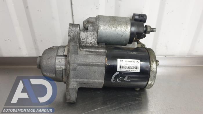 Used Starter Opel Corsa E 1.0 SIDI Turbo 12V Price € 24,99 Margin scheme offered by Autodemontage Aandijk