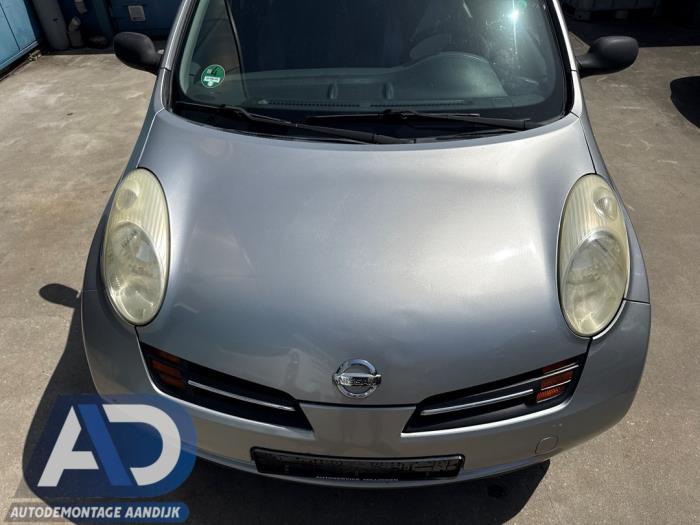 Używane Maska Nissan Micra (K12) 1.2 16V Cena € 99,99 Procedura marży oferowane przez Autodemontage Aandijk