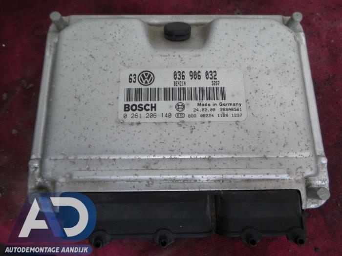 Used Engine management computer Volkswagen Golf IV (1J1) 1.4 16V Price € 74,99 Margin scheme offered by Autodemontage Aandijk