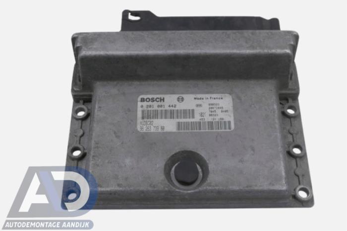 Used Engine management computer Fiat Scudo (220Z) 1.9 TD Price € 39,99 Margin scheme offered by Autodemontage Aandijk