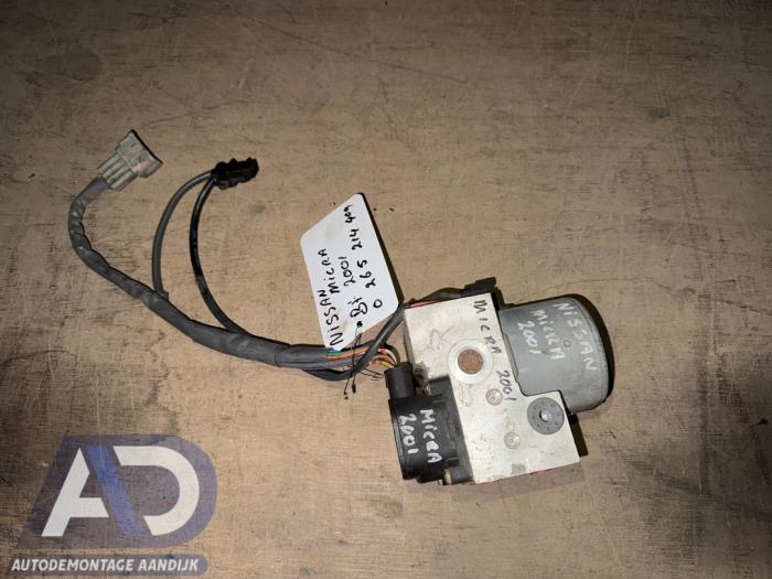 Używane Pompa ABS Nissan Micra (K11) 1.3 LX,SLX 16V Cena € 39,99 Procedura marży oferowane przez Autodemontage Aandijk
