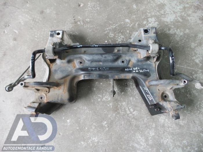 Usagé Faux châssis Peugeot 207/207+ (WA/WC/WM) 1.4 Prix € 49,99 Règlement à la marge proposé par Autodemontage Aandijk