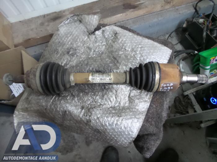 Front drive shaft, left from a Ford Focus C-Max 2.0 TDCi 16V 2005