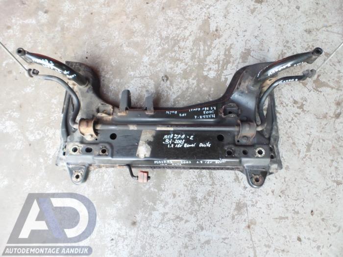 Used Subframe Mazda 2 (NB/NC/ND/NE) 1.25 16V Price € 49,99 Margin scheme offered by Autodemontage Aandijk