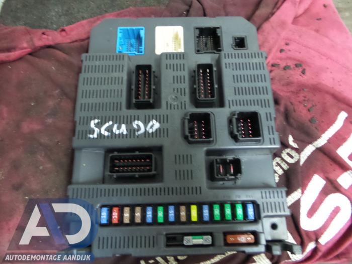 Fuse box Fiat Scudo - 9663798380 - Autodemontage Aandijk