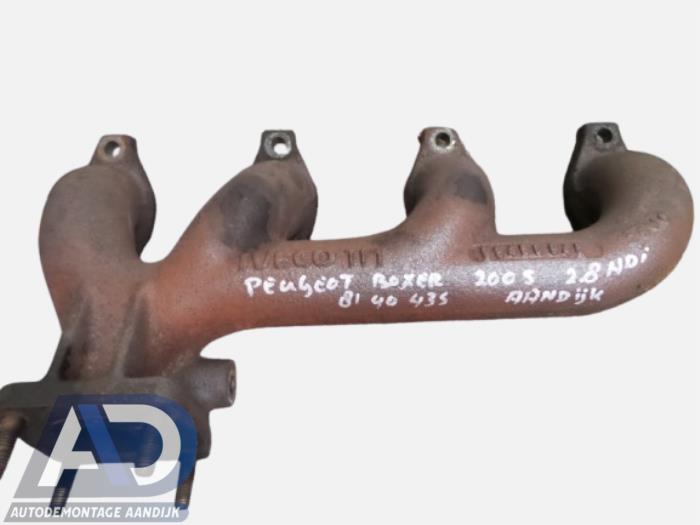 Gebrauchte Abgaskrümmer Peugeot Boxer (244) 2.8 HDi 127 Preis € 49,99 Margenregelung angeboten von Autodemontage Aandijk