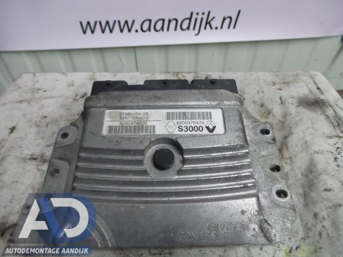 Used Engine management computer Renault Modus/Grand Modus (JP) 1.6 16V Price € 74,99 Margin scheme offered by Autodemontage Aandijk