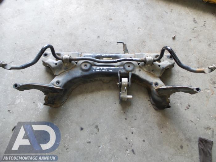 Begagnade Underram Ford Fiesta 6 (JA8) 1.25 16V Pris € 49,99 Marginaltabell erbjuds av Autodemontage Aandijk