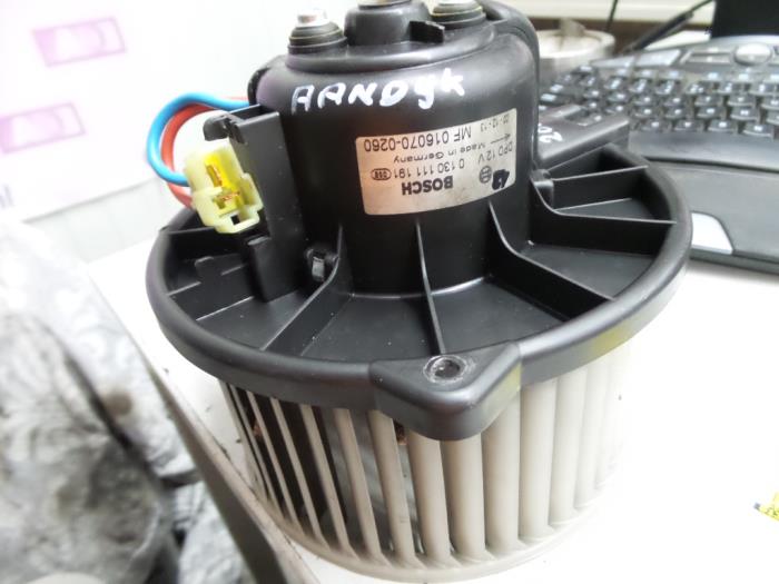 Heating and ventilation fan motor from a Volvo S40 (VS) 1.6 16V 2001