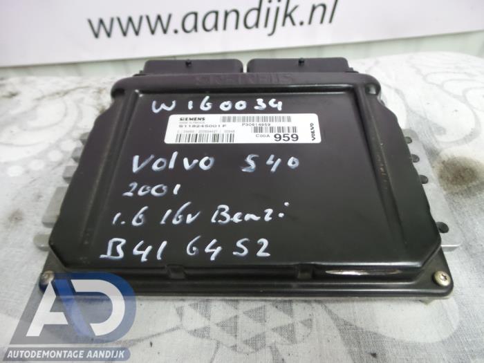 Used Engine management computer Volvo S40 (VS) 1.6 16V Price € 49,99 Margin scheme offered by Autodemontage Aandijk