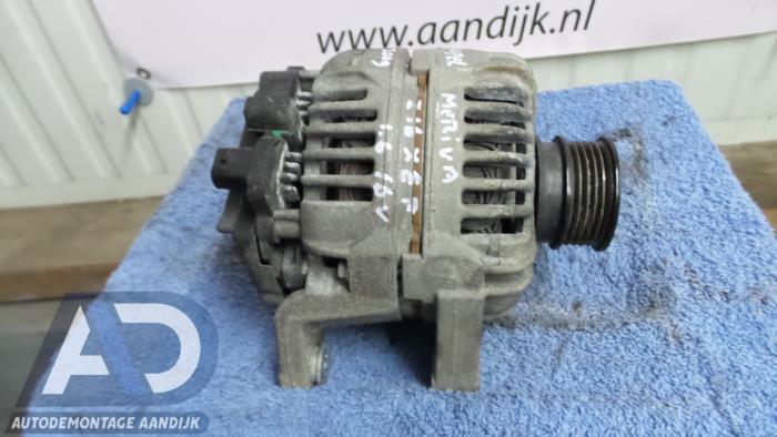 Used Dynamo Opel Meriva (A) 1.6 16V Price € 29,99 Margin scheme offered by Autodemontage Aandijk