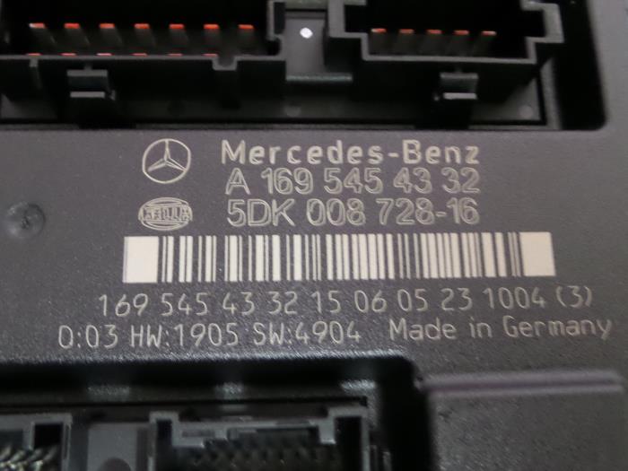 Sterownik Body Control z Mercedes-Benz B (W245,242) 1.7 B-170 16V 2007