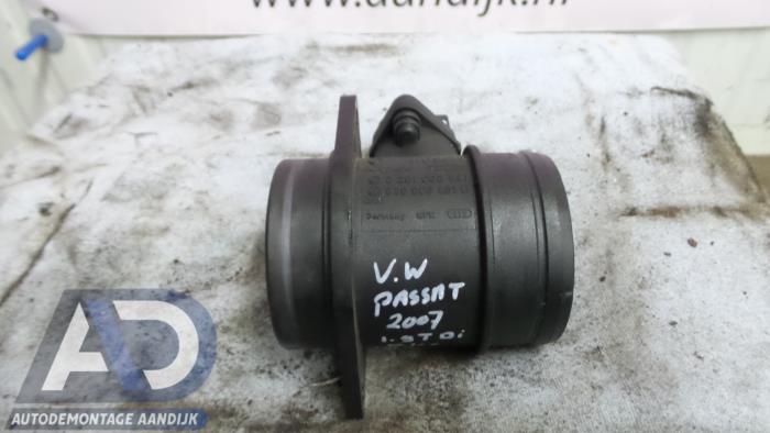 Gebrauchte Luftmassenmesser Volkswagen Passat (3C2) 1.9 TDI Preis € 14,99 Margenregelung angeboten von Autodemontage Aandijk