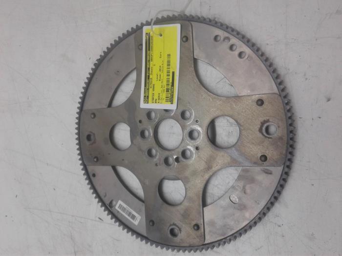 Starter ring gear from a BMW 4 serie (F32) 420d 2.0 16V 2014