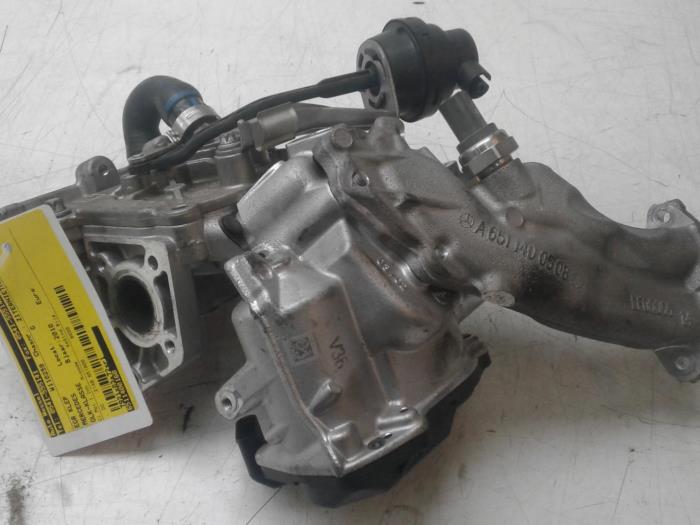 EGR valve Mercedes GLK 2.2 200 CDI 16V BlueEfficiency - 6511400160 651900