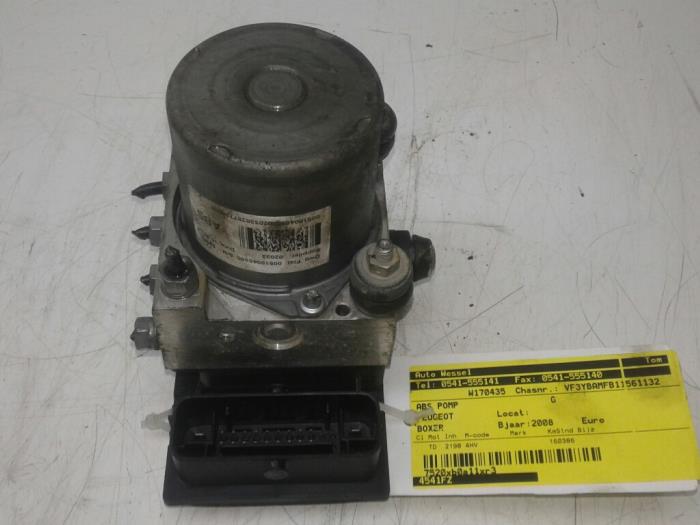 Używane Pompa ABS Peugeot Boxer (U9) 2.2 HDi 100 Euro 4 Cena € 103,95 Procedura marży oferowane przez Wessel Parts & Service B.V.