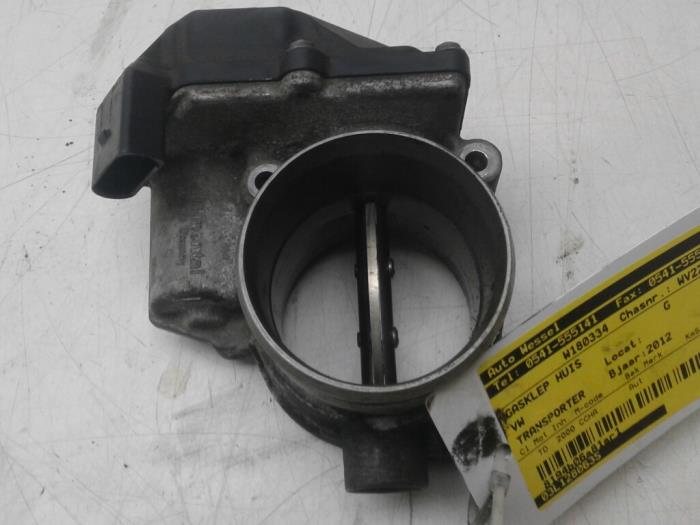 Usagé Boitier papillon Volkswagen Transporter T5 2.0 TDI DRF Prix € 72,45 Règlement à la marge proposé par Wessel Parts & Service B.V.
