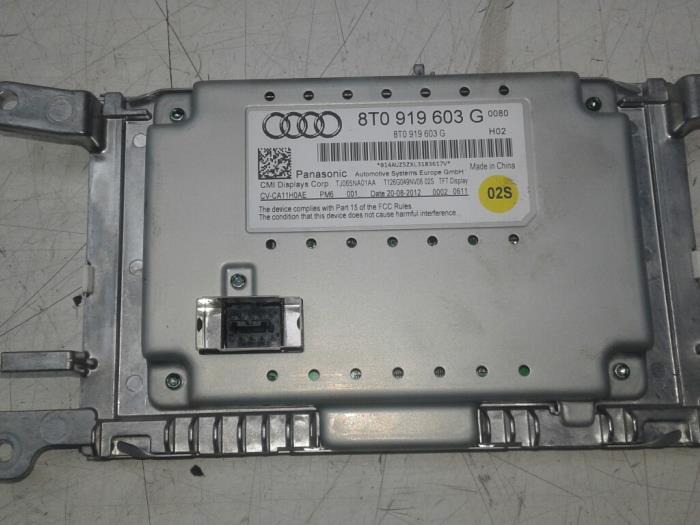 Affichage intérieur d'un Audi Q5 (8RB) 2.0 TDI 16V Quattro 2012