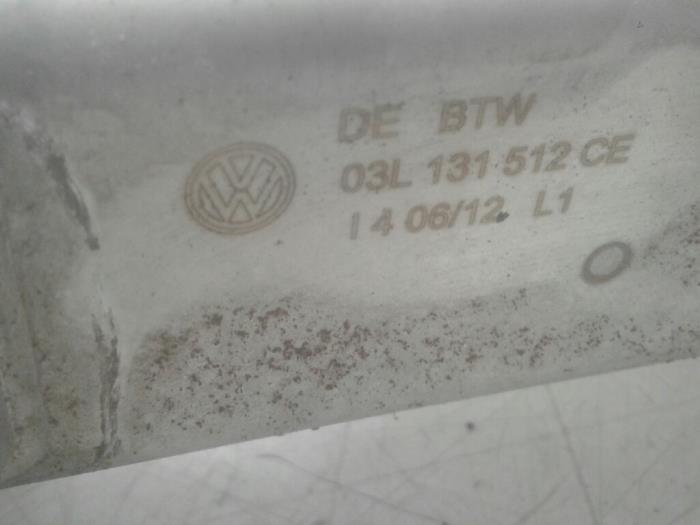 Refrigerador EGR de un Audi A1 (8X1/8XK) 1.6 TDI 16V 2012