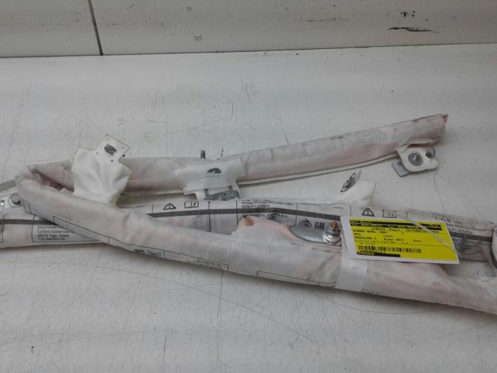 Używane Kurtyna Opel Crossland (X) 1.2 Turbo 12V Euro 6 Cena € 61,95 Procedura marży oferowane przez Wessel Parts & Service B.V.