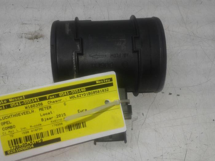 Gebrauchte Luftmengenmesser Opel Combo 1.6 CDTI 16V Preis € 79,00 Margenregelung angeboten von Wessel Parts & Service B.V.