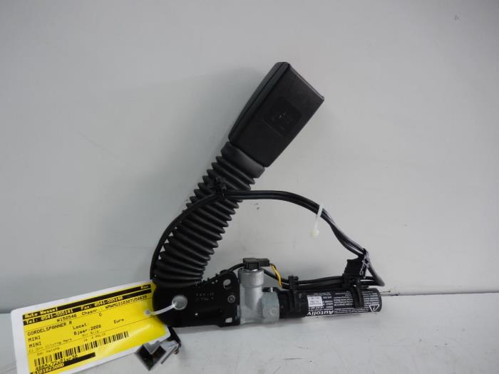 Begagnade Bältessträckare, höger Mini Mini (R56) 1.6 Cooper D 16V Pris € 78,75 Marginaltabell erbjuds av Wessel Parts & Service B.V.