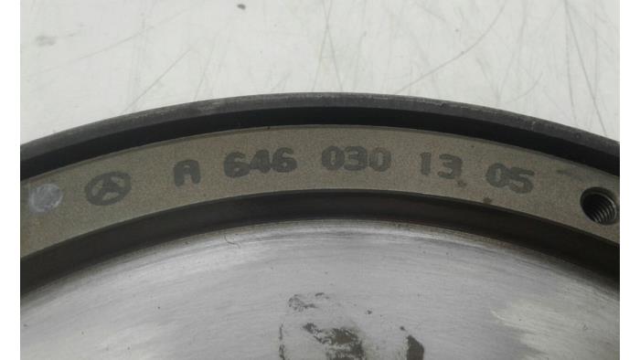 Flywheel from a Mercedes-Benz Sprinter 3,5t (906.63) 311 CDI 16V 2007