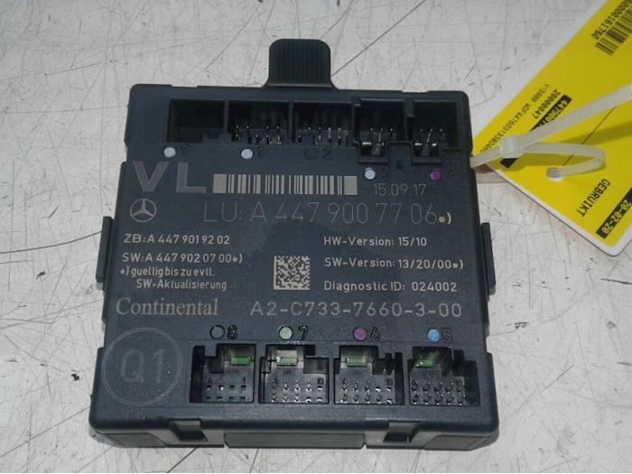 Central Door Locking Module Mercedes Vito Mixto 1.6 109 Cdi 16v 