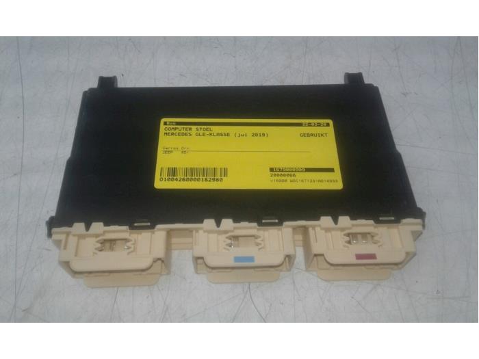 Begagnade Sätesdator Mercedes GLE (V167) 400d 2.9 4-Matic Pris € 103,95 Marginaltabell erbjuds av Wessel Parts & Service B.V.
