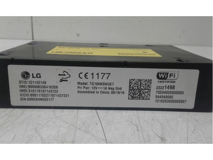 Używane Modul WiFi Opel Zafira Tourer (P12) 1.6 CDTI 16V ecoFLEX 136 Cena € 51,45 Procedura marży oferowane przez Wessel Parts & Service B.V.
