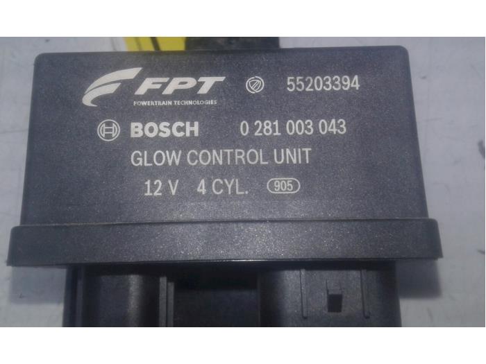 Glow plug relay from a Fiat Ducato 2014
