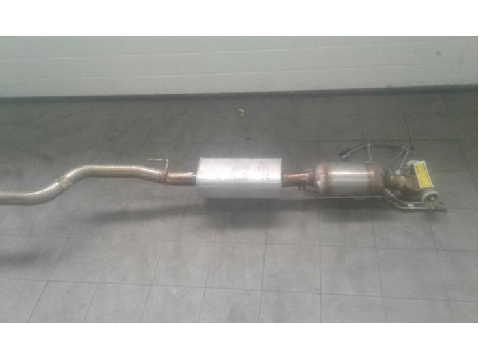 Katalysator van een Opel Astra K 1.4 Turbo 16V 2018