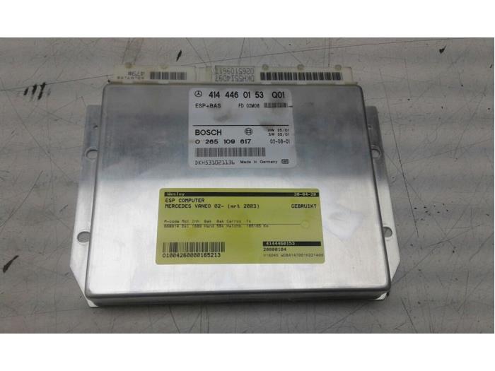 Usagé Ordinateur ESP Mercedes Vaneo (W414) 1.7 CDI 16V Prix € 78,75 Règlement à la marge proposé par Wessel Parts & Service B.V.