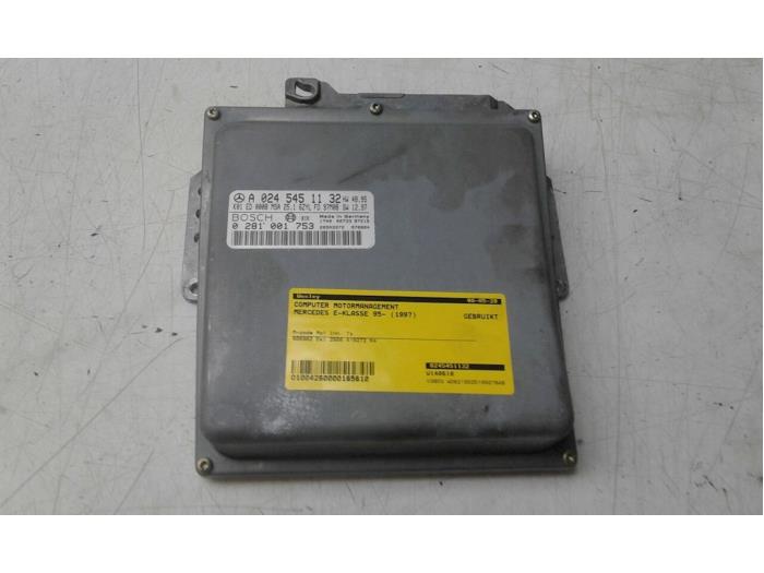 Used Engine management computer Mercedes E (W210) 3.0 E-300D Turbo 24V Price € 131,25 Margin scheme offered by Wessel Parts & Service B.V.