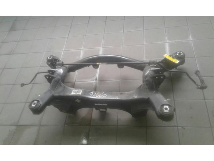 Subframe from a BMW 4 serie Gran Coupe (F36) 425d 2.0 16V 2016