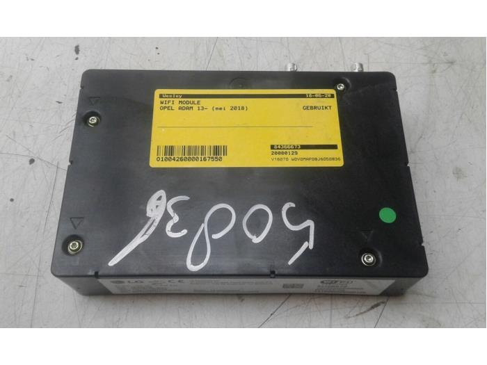 Używane Modul WiFi Opel Adam 1.4 16V Cena € 51,45 Procedura marży oferowane przez Wessel Parts & Service B.V.