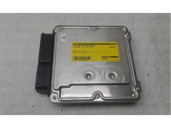 Used Engine management computer Volkswagen Caddy IV 2.0 TDI 102 Price € 261,45 Margin scheme offered by Wessel Parts & Service B.V.
