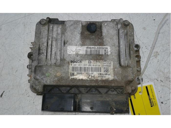 Used Engine management computer Opel Astra H SW (L35) 1.7 CDTi 16V Price € 103,95 Margin scheme offered by Wessel Parts & Service B.V.