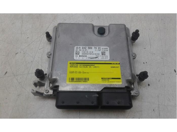 Used Engine management computer Mercedes GLC (X253) 3.0 350d V6 24V 4-Matic Price € 367,50 Margin scheme offered by Wessel Parts & Service B.V.
